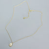Necklace S925 Silver Drop Shape Ochain Electroplated