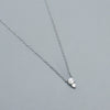 Necklace S925 Silver Geometric Electroplating Ochain Women's Jewelry
