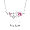 Necklace S925 Silver Love Star Geometric Design For Women