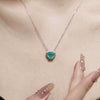Necklace S925 Sterling Silver Geometric Electroplating Light Luxury Women's