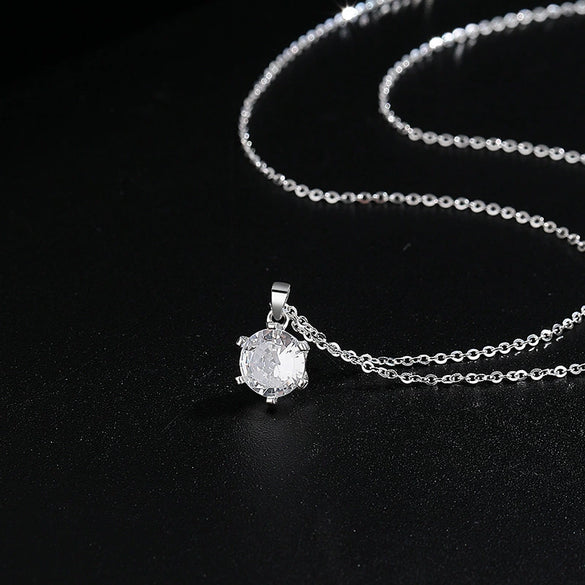 Necklace S925 Sterling Silver Geometric Minimalist