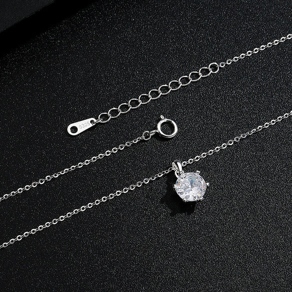 Necklace S925 Sterling Silver Geometric Minimalist