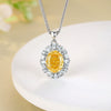 Necklace S925 Sterling Silver Geometric Style Diamond Chopin Chain For Women