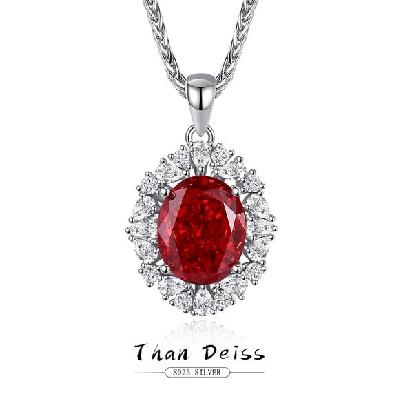Necklace S925 Sterling Silver Geometric Style Diamond Chopin Chain For Women
