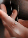 Necklace S925 Sterling Silver Heartshaped Love Diamond Pendant Women's Ochain