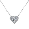 Necklace S925 Sterling Silver Light Luxury Geometric Cross Pendant Clavicle Chain For Women
