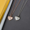 Necklace S925 Sterling Silver Love Cross Chain Mixed Gem Inlay Electroplating Design