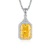 Necklace S925 Sterling Silver Zircon Pendant Chopin Chain For Women