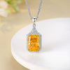 Necklace S925 Sterling Silver Zircon Pendant Chopin Chain For Women