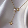 Necklace Shell Conch Dongling Jade Copper Titanium Steel Gold Plated Vintage Natural Style Unisex