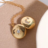 Necklace Shell Titanium Steel Geometric Electroplated Cuban Chain Real Gold Plated Color Preservation
