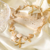 Necklace Shell Titanium Steel Geometric Electroplating Starfish Conch Style