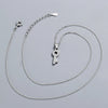 Necklace 925 Silver Mixed Gem Inlay Geometric Pendant Jewelry Electroplating