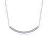 Necklace 925 Silver Moissanite Geometric Cross Chain Inlay For Women