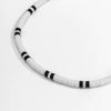 Necklace Soft Pottery Geometric Black And White Splicing