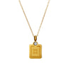 Necklace Stainless Steel Constellation Pendant Titanium Steel 18K Gold Plated