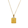 Necklace Stainless Steel Constellation Pendant Titanium Steel 18K Gold Plated