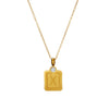 Necklace Stainless Steel Constellation Pendant Titanium Steel 18K Gold Plated