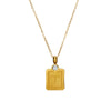 Necklace Stainless Steel Constellation Pendant Titanium Steel 18K Gold Plated