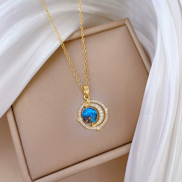 Necklace Stainless Steel Copper Animal Zodiac Cartoon Minimalist Titanium Steel