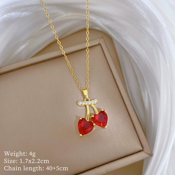Necklace Stainless Steel Copper Animal Zodiac Cartoon Style Titanium Steel