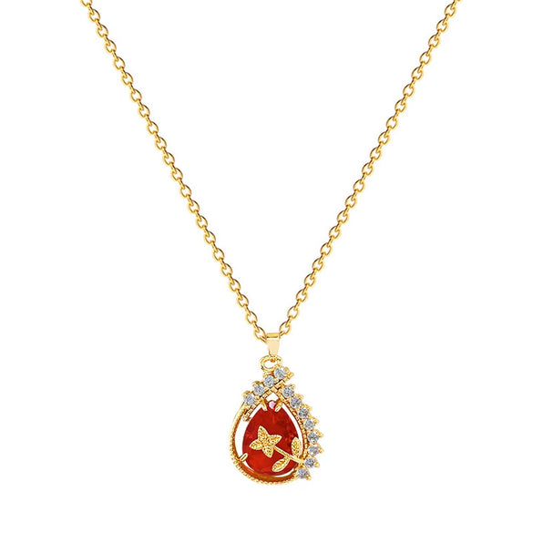 Necklace Stainless Steel Copper Animal Zodiac Cartoon Style
