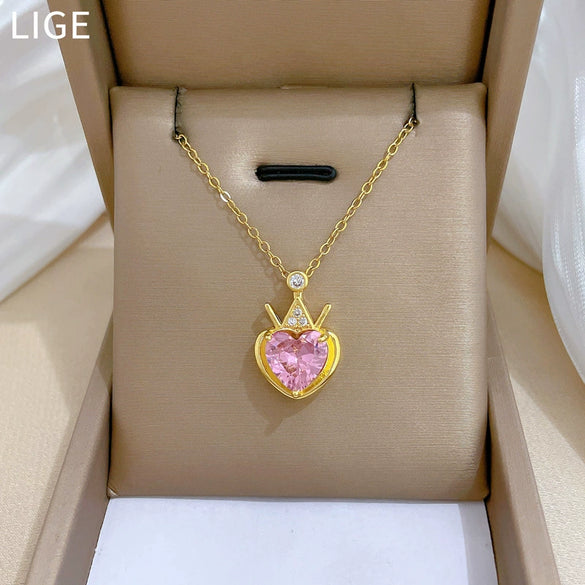 Necklace Stainless Steel Copper Animal Zodiac Cartoon Style