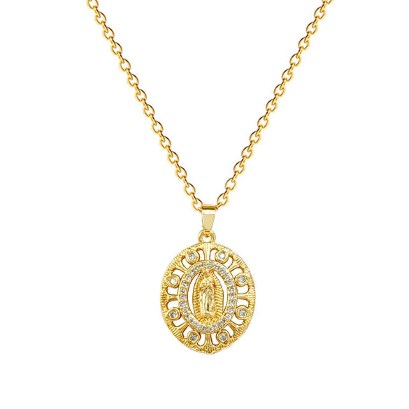 Necklace Stainless Steel Copper Eggshaped Animal Zodiac Cartoon Style