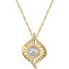 Necklace Stainless Steel Copper Geometric Bird's Nest Style