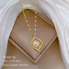 Necklace Stainless Steel Copper Geometric Bird's Nest Style
