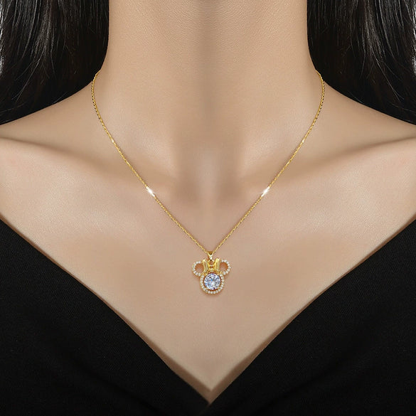 Necklace Stainless Steel Copper Geometric Butterfly Light Luxury Elegant Gorgeous Unisex