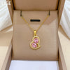Necklace Stainless Steel Copper Geometric Cartoon Minimalist Style