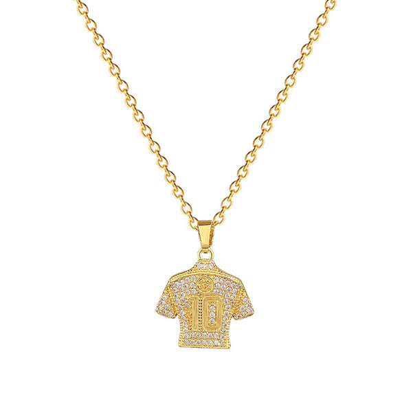 Necklace Stainless Steel Copper Geometric Cartoon Minimalist Style