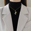 Necklace Stainless Steel Copper Geometric Cartoon Minimalist Unisex