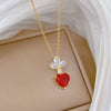 Necklace Stainless Steel Copper Geometric Cartoon Style Titanium Steel Chain