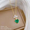 Necklace Stainless Steel Copper Geometric Cartoon Style Titanium Steel Chain