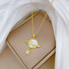 Necklace Stainless Steel Copper Geometric Cartoon Style Titanium Steel Chain