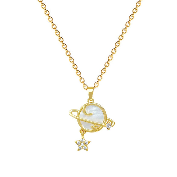 Necklace Stainless Steel Copper Geometric Cartoon Style Titanium Steel Chain