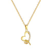 Necklace Stainless Steel Copper Geometric Cartoon Style