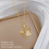 Necklace Stainless Steel Copper Geometric Cartoon Style