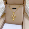 Necklace Stainless Steel Copper Geometric Cartoon Style
