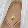 Necklace Stainless Steel Copper Geometric Cartoon Style