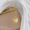 Necklace Stainless Steel Copper Geometric Cartoon Style