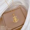 Necklace Stainless Steel Copper Geometric Cartoon Style
