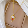 Necklace Stainless Steel Copper Geometric Cartoon Style