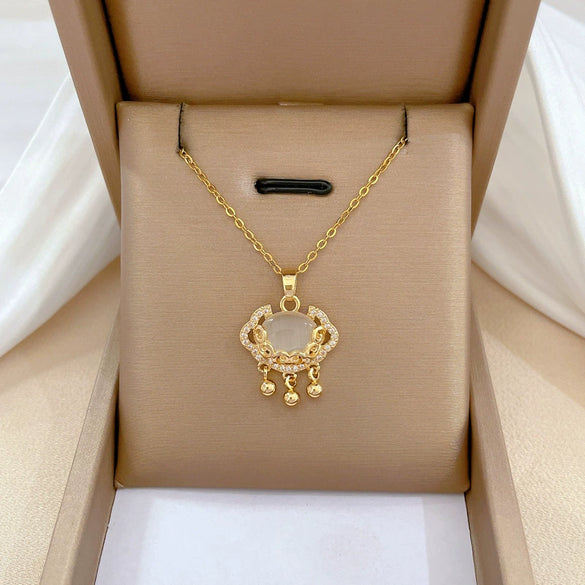 Necklace Stainless Steel Copper Geometric Electroplating Design