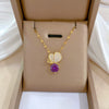 Necklace Stainless Steel Copper Geometric Electroplating For Women