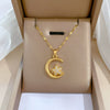 Necklace Stainless Steel Copper Geometric Electroplating For Women