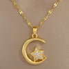Necklace Stainless Steel Copper Geometric Electroplating For Women