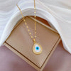 Necklace Stainless Steel Copper Geometric Electroplating For Women